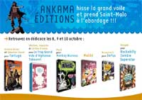 Tortuga - tome 1 - Ankama Editions  Saint-Malo, dédicaces