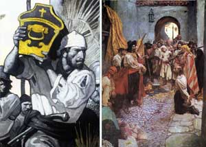 Gravures tr�s anciennes, aquerelles et peintures de pirates et corsaires Gravures anciennes, aquarelles et peintures sur le th�me des pirates et corsaires