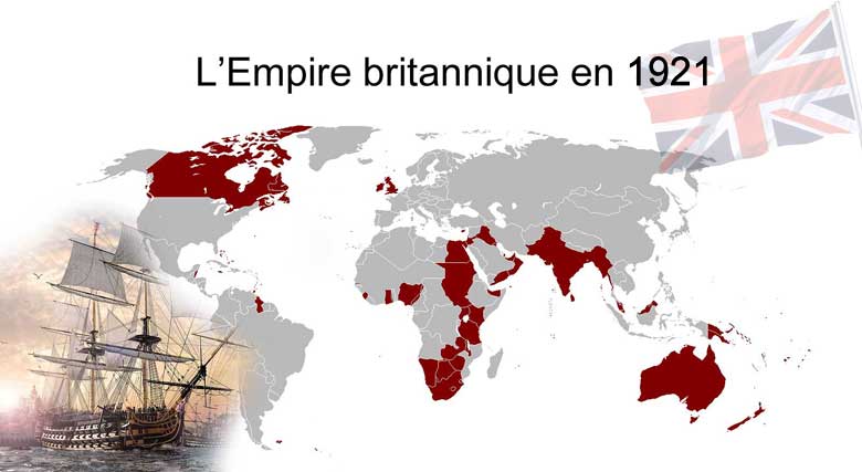 L'empire britannique, les anglais matres des mers du XVI au XX sicle