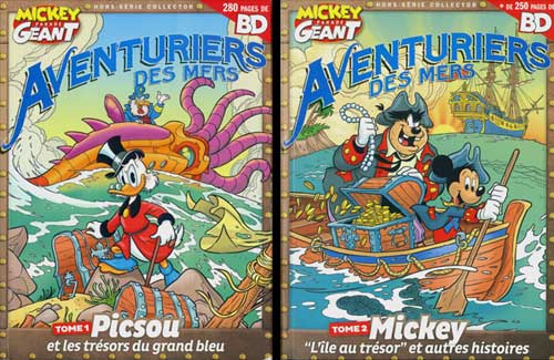 Mickey parade Gant - Aventuriers des Mers Tome 1 & 2