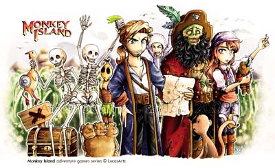 Fan art de Lyramichan Monkey Island