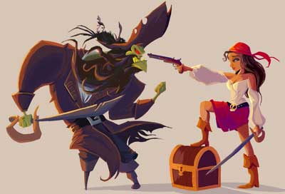 Monkey Island par Paco Vink Monkey Island