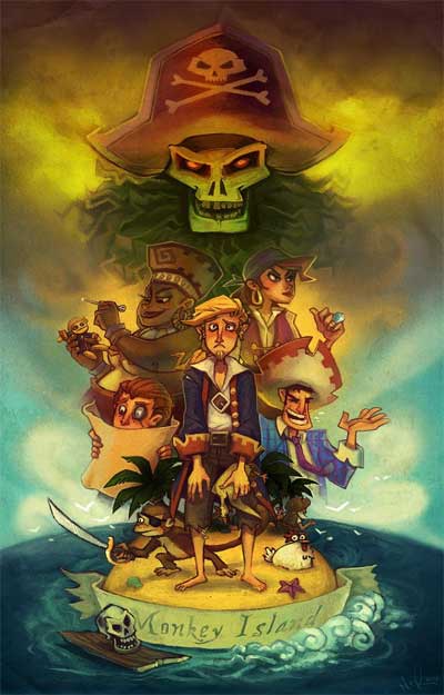Monkey Island tribute par Neomonki Monkey Island