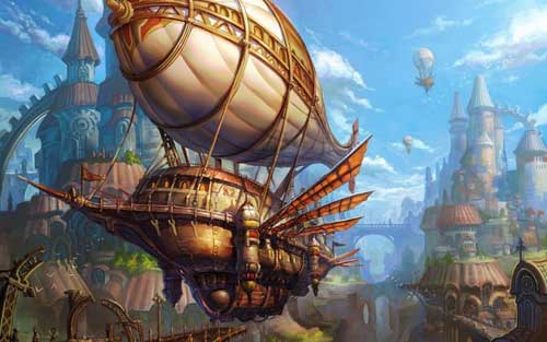 Aronef steampunk par Yan Can - Steampunk pirates