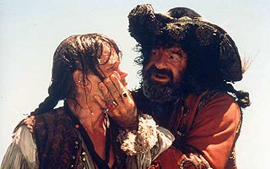 Cris Campion et Walter Matthau dans le film Pirates de Roman Polanski