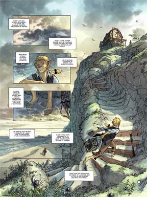 Planche de Jim Hawkins : Le Testament de Flint