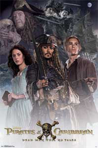 Affiche 3 Pirates des Carabes 5