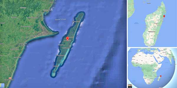 L'île Sainte-Marie à l'est de Madagascar