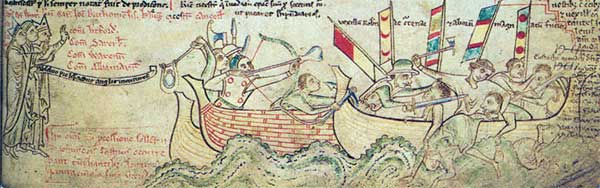 Le combat final du pirate médiéval Eustache Le Moine