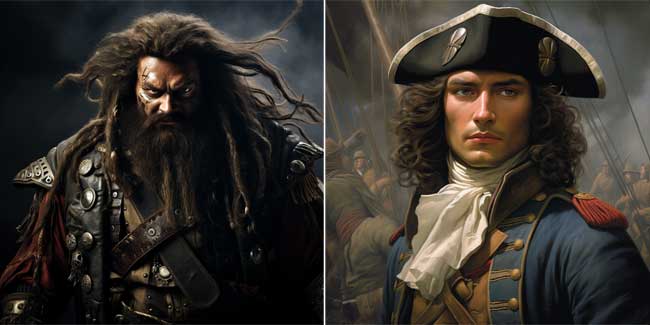 Les différences entre les pirates et les corsaires