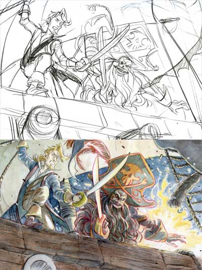 Tales of Monkey Island Fanart par Kath (Maliris28) Monkey Island