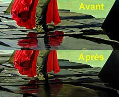 Travail de la roche du quai o se trouve Richelieu