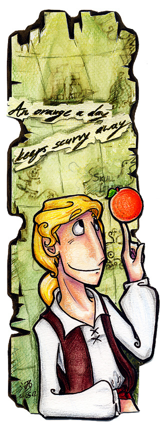 Marque-page Monkey Island par Errantknightess Monkey Island