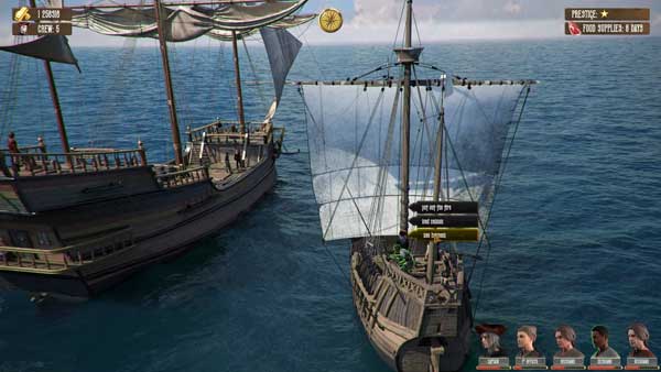 Sailors: Age of Corsair - Editeur: Monuments Games, Dveloppeur: Crimson Lion Entertainment